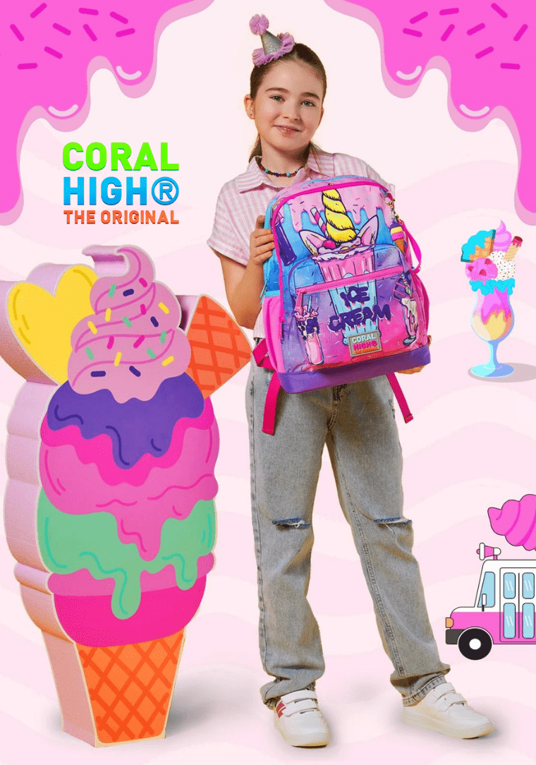 Coral High Okul Çantaları