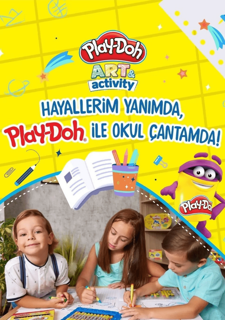 PLAYDOH KIRTASİTE SETLERİ